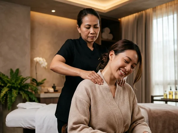 Head Shoulder Massage pijat kepala bahu Elvara