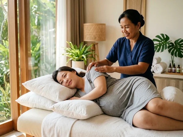 Pregnancy Massage pijat ibu hamil Elvara
